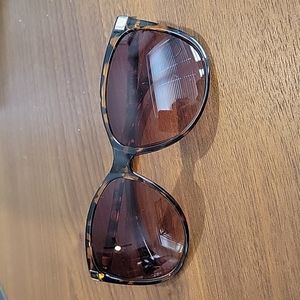 Oscar de la Renta Turosise Brown Sunglasses